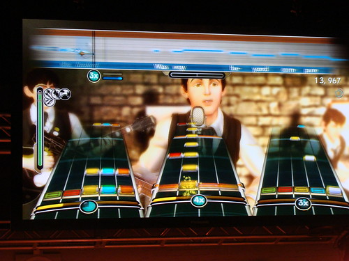 juego The Beatles: Rock Band interfaz