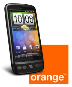 HTC Desire Orange