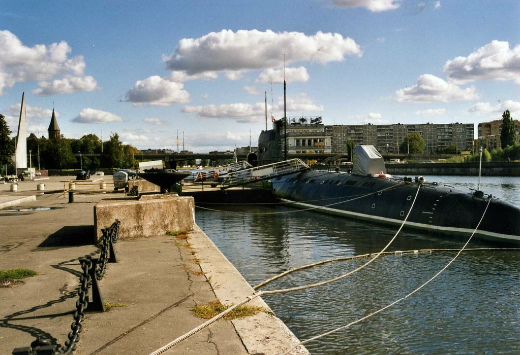 :   Kaliningrad  - The Pregel and Preserved Submarine