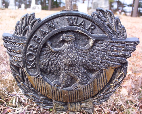 Korean war plaque