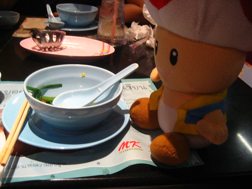 Toad and delicious soup at MK