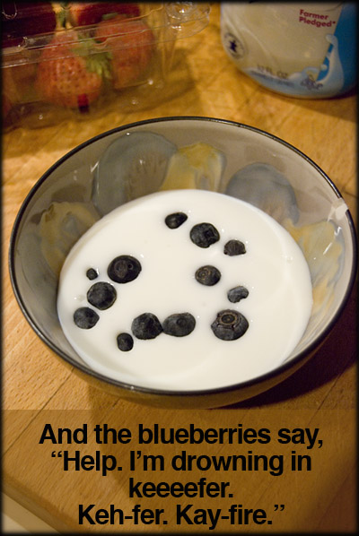 kefir-blueberries