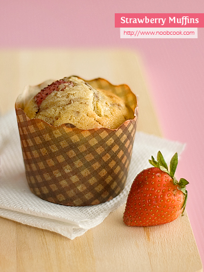 Delicious strawberry muffin recipes