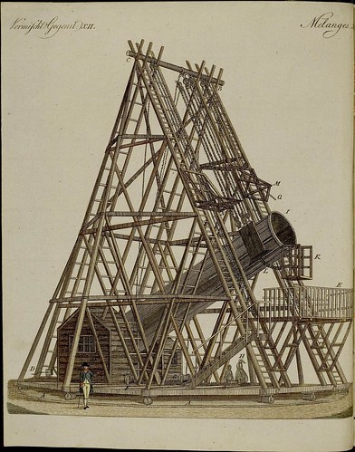 Telescope emplacement + scaffold