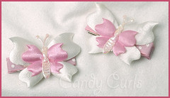 Butterfly Applique Clips