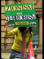 Zionism equals terrorism