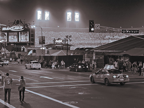 All Star Baseball Game, Busch Stadium, in Saint Louis, Missouri, USA - outside stadium
