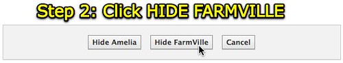 Facebook - Hide Farmville