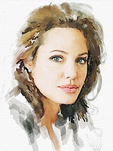 angelina jolie face profile. #159 Angelina Jolie