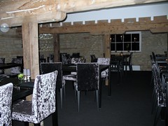 The top restaurant at Oundle Mill