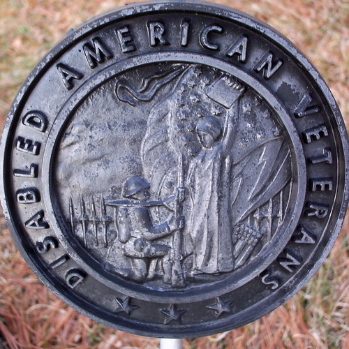 Disabled American Veterans plaque