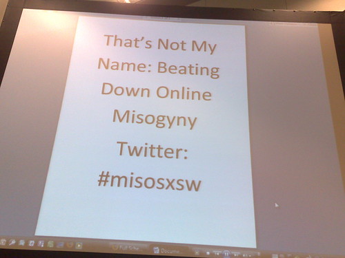 That's Not My Name: Beating Down Online Misogyny