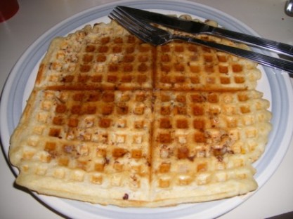 gale gand pecan waffle