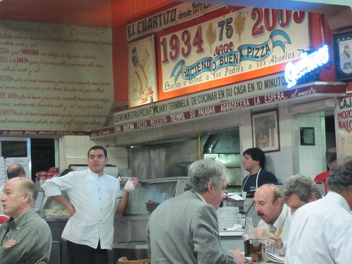 El Cuartito Pizza - Buenos Aires, Argentina