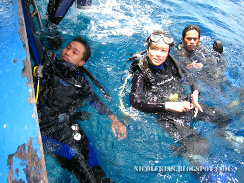 me and erik and dive leader