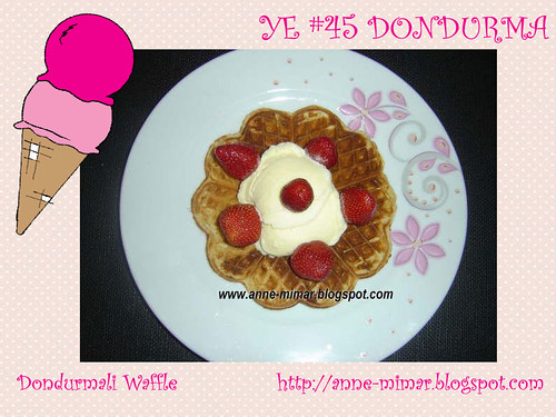 Dondurmali Waffle - Anne Mimar