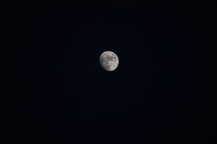 Earth's Moon as taken at 250 mm