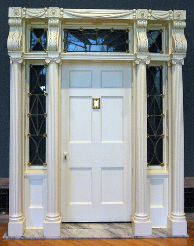 Doorway from the Isaac Gillet House by Jonathan Goldsmith