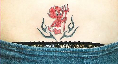  You little devil! tattoo 