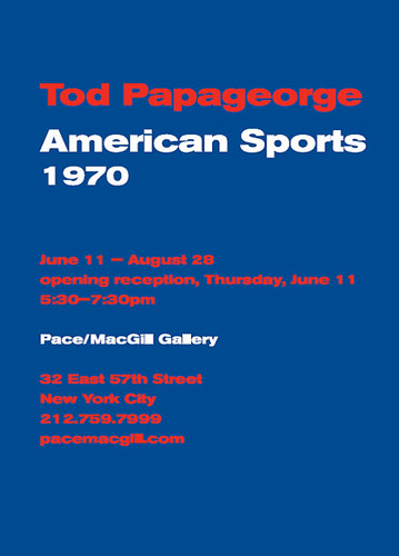 Papageorge, American Sports, Pace/MacGill