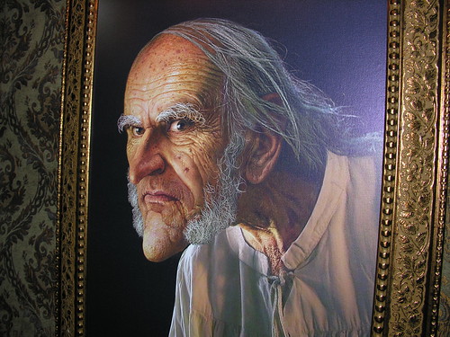 Scrooge, morphed from Jim Carrey, using motion capture