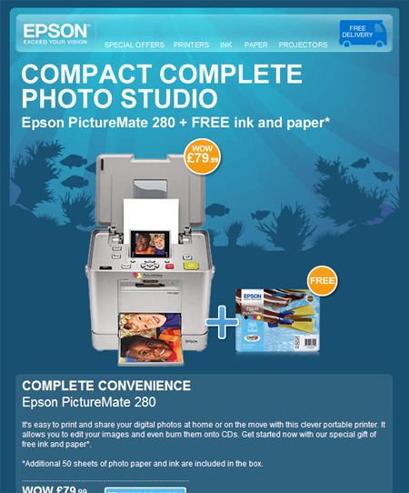Epson Printer Email