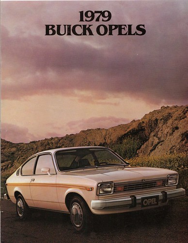 Buick's Isuzu built Opel