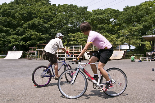 tokyo hardcourt bike polo 1st meetup