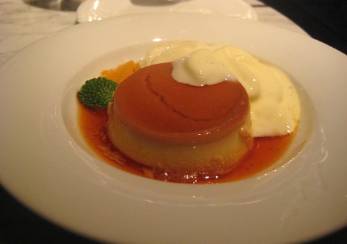 Traditional Spanish Flan @ The Bazaar by Jose Andres by you.
