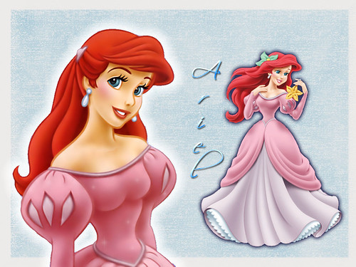 Disney On Photoshop (DOP) (Group) · Ariel - the little mermaid 