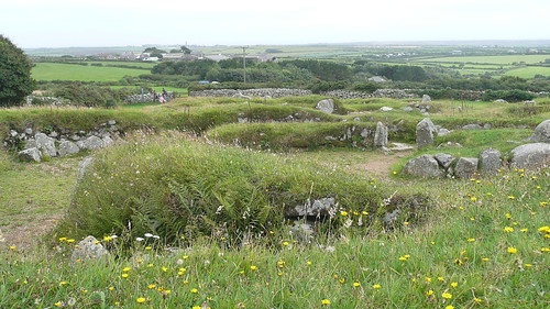 Carn Euny Ancient Settlement,Cornwall