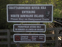  2 - North Bowmans Island Sign