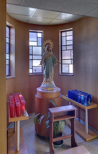 Saint Ann's Roman Catholic Church, in Normandy, Missouri, USA - shrine to the Blessed Virgin Mary