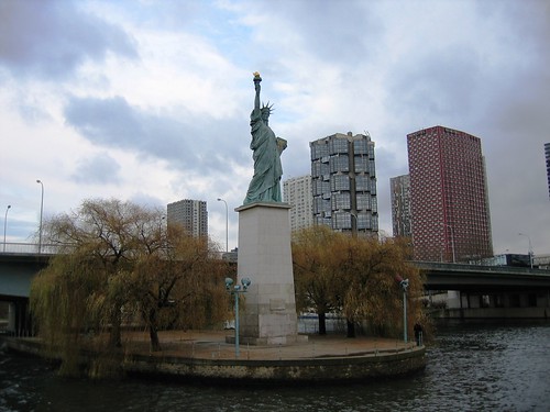 statue of liberty paris france. The French Statue of Liberty