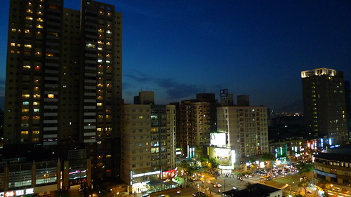 Night of Banciao City, Taiwan