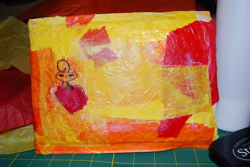 Altered/Recycled Padded Mailer (Tutorial)
