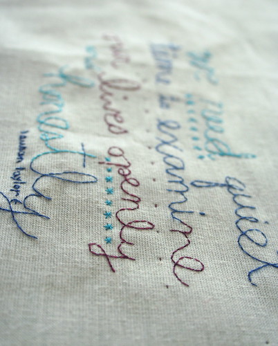 Stitched words