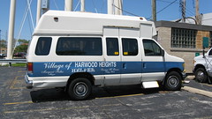Village Of Harwood Heights Helper Bus. Harwood Heights Illinois. May 2009.