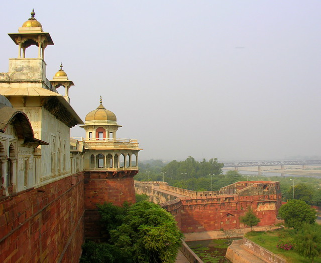 INDIA 0601.AGRA RED FORT 阿格拉 紅堡