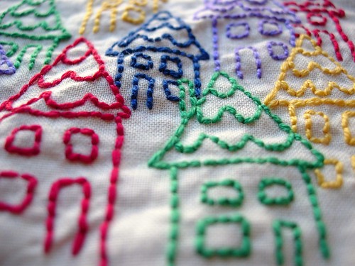 Little Muliti-Coloured Houses