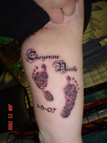 More foot tattoos at