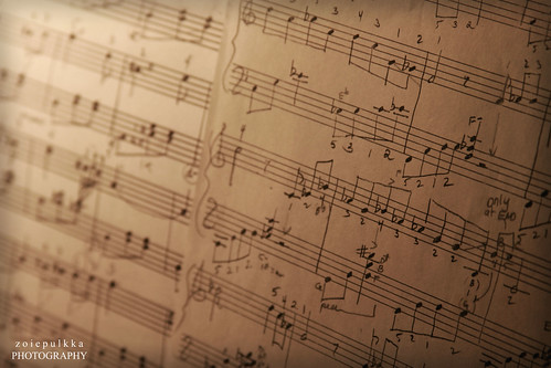 Happy Birthday Music Notes For Facebook. sheet music.