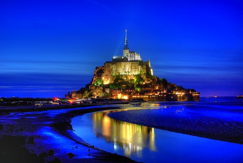 Le Mont Saint Michel By Night - HDR