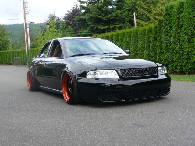 Tags a4 Audi flush offset Stance or just plain crazy you be the judge 