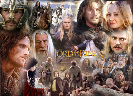 Lord of the Rings Collage by SurFeRGiRL30