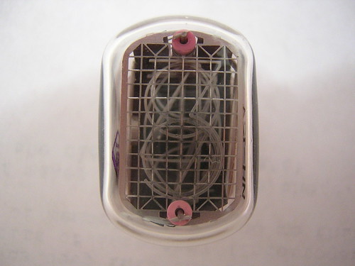 IN-12A Nixie Tube (front view) by Nick Ames.