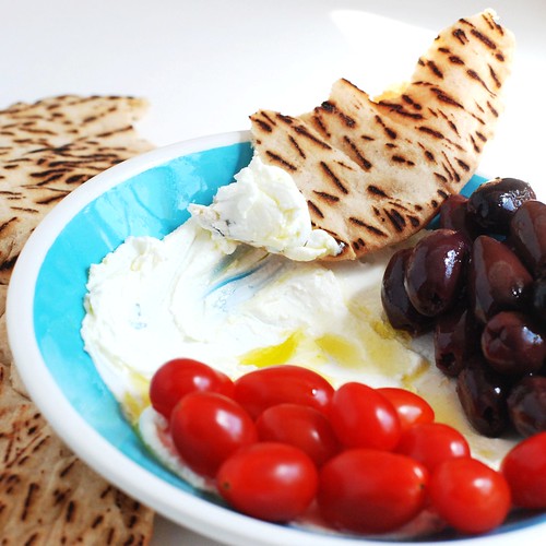 Traditional labneh.