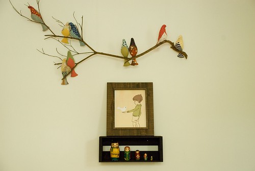 finn's room :: birds and matryoshkas