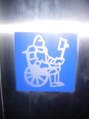 Handicapped sign