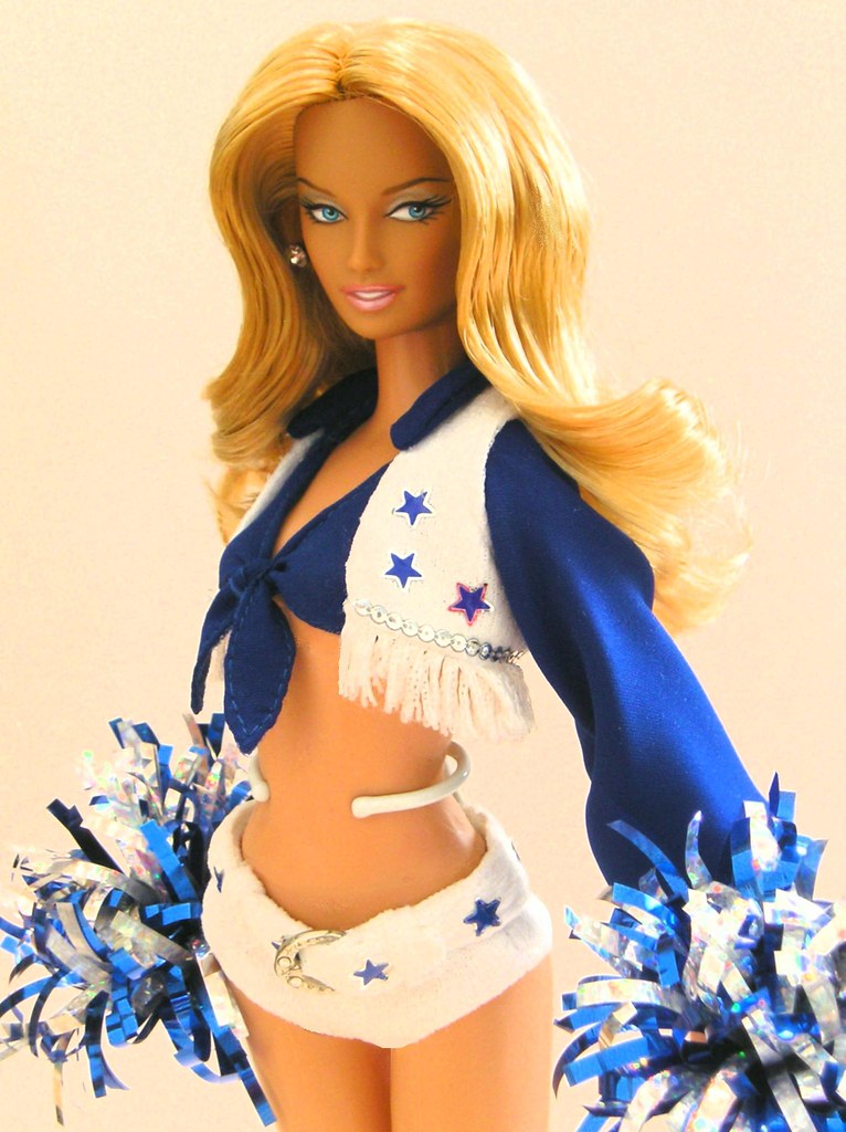 Dallas Cowboys Cheerleader Barbie juguete